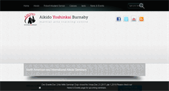 Desktop Screenshot of aikidoburnaby.com